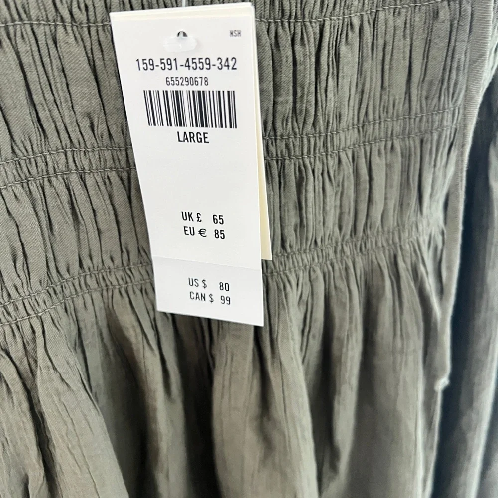 Gorgeous green beachy Abercrombie dress never worn! - Picture 4 of 4